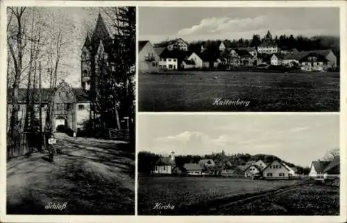 Ak Kaltenberg Geltendorf in Oberbayern, Schloss, Kirche