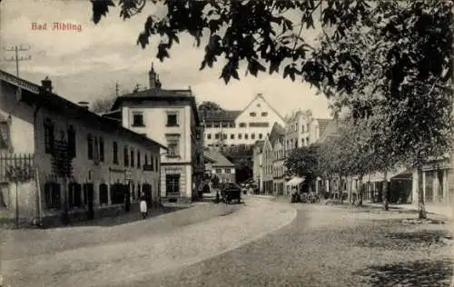 Ak Bad Aibling in Oberbayern, Straßenpartie