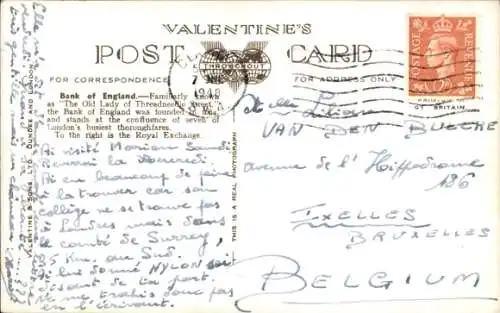 Ak Greater London, Bank of England, Royal Exchange