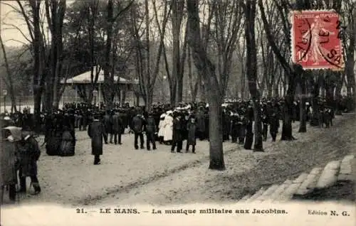 Ak Le Mans Sarthe, Militärmusik bei den Jakobinern