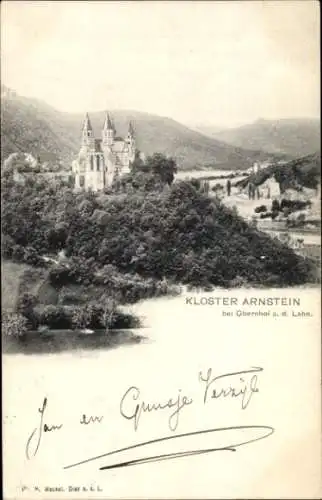 Ak Obernhof an der Lahn, Kloster Arnstein