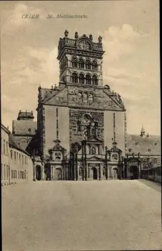 Ak Trier an der Mosel, St. Matthiaskirche