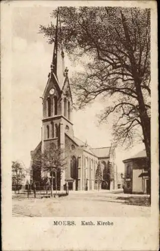 Ak Moers am Niederrhein, Katholische Kirche