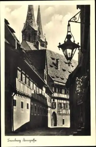 Ak Bamberg in Oberfranken, Domgasse