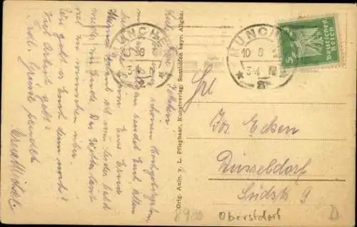 Ak Oberstdorf im Oberallgäu, Rappenseehütte