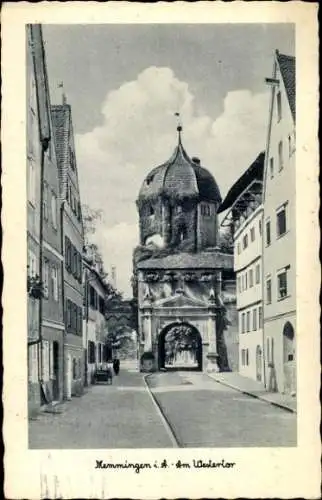 Ak Memmingen in Schwaben, Am Westertor