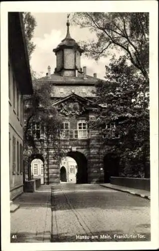 Ak Hanau am Main, Frankfurter Tor