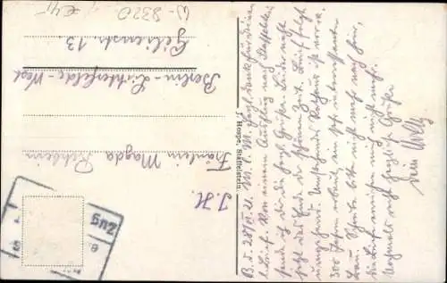 Ak Bad Staffelstein am Main Oberfranken, Rathaus