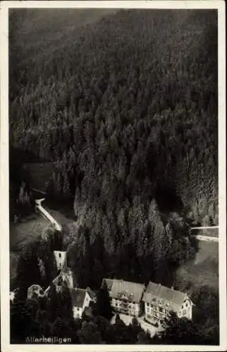 Ak Oppenau im Schwarzwald, Klosterruine Allerheiligen