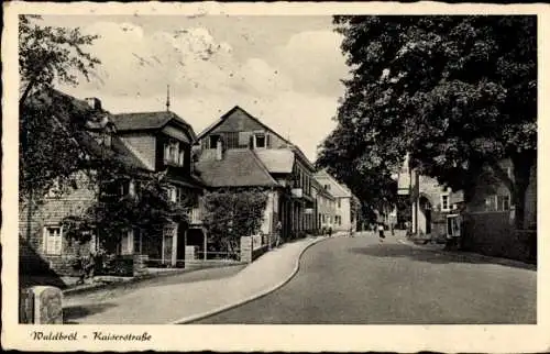 Ak Waldbröl im Oberbergischen Land, Kaiserstraße