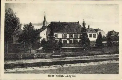 Ak Langsur Rheinland Pfalz, Haus Müller