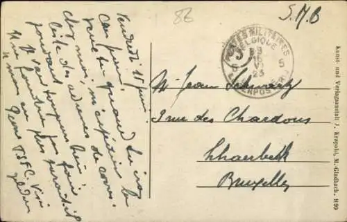 Ak Geldern am Niederrhein, Hartor