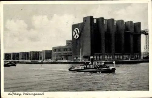 Ak Wolfsburg, Volkswagenwerk, VW, Schlepper