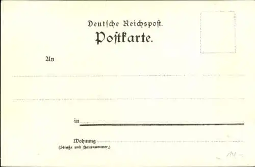 Künstler Litho Mutter, K., Konstanz am Bodensee, Stadtansicht, Turm