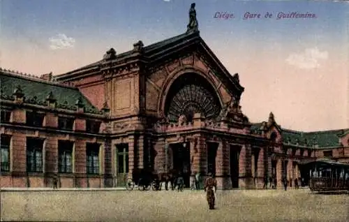 Ak Lüttich Lüttich Wallonien, Bahnhof Guillemins