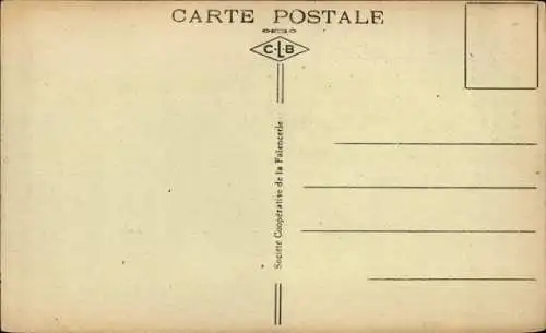 Ak Bréménil Meurthe et Moselle, Route de Thiaville, Les Roches