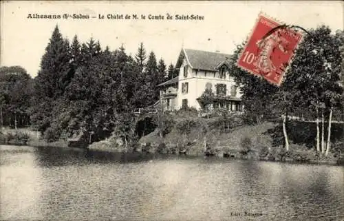 Ak Athesans Haute Saône, Le Chalet de M. le Comte de Saint-Seine