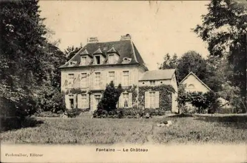 Ak Fontaine Haute-Saône, Le Chateau