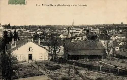 Ak Aillevillers Haute Saône, Gesamtansicht