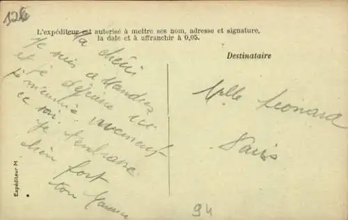 Ak Mandres Val de Marne, La Grande Rue