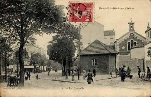 Ak Le Kremlin Bicêtre Val de Marne, La Chapelle