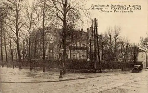 Ak Fontenay sous Bois Val de Marne, Gesamtansicht