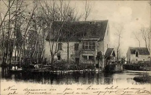 Ak Jarcy Essonne de Varenne, Le Moulin