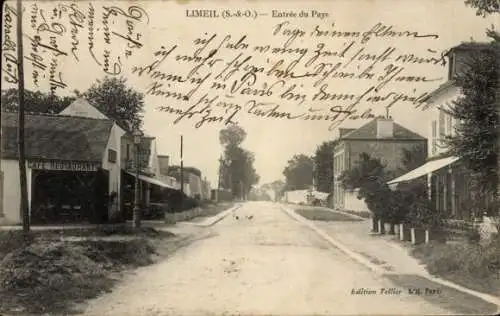 Ak Limeil Brévannes Val de Marne, Eingang zum Land