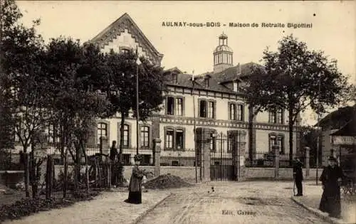 Ak Aulnay sous Bois Seine Saint Denis, Altersheim Bigottini