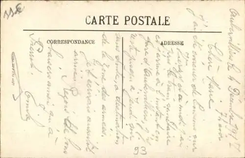 Ak La Courneuve Seine Saint Denis, Kantine