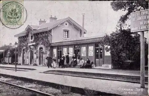 Ak Gargan Seine Saint Denis, Gare