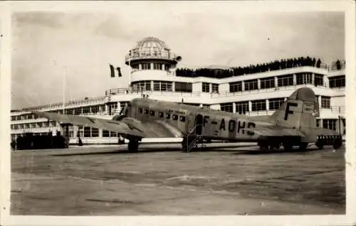 Ak Dugny Seine Saint Denis, Flughafen Le Bourget Dugny, Flugzeug