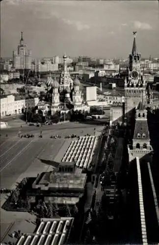 Ak Moskau Russland, View of Red Square