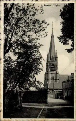 Ak Boussu Wallonien Hennegau, Kirche