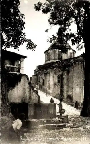 Ak Mexiko, Fuente y Convento de San Bernardino de Siena