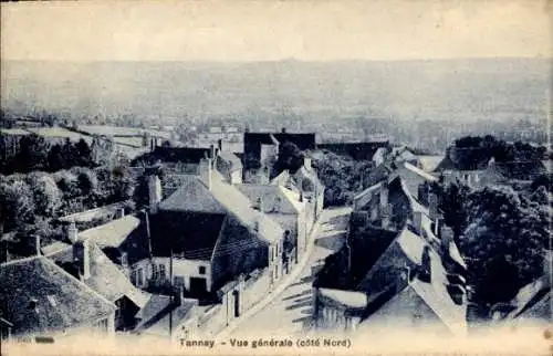 Ak Tannay Nièvre, Gesamtansicht