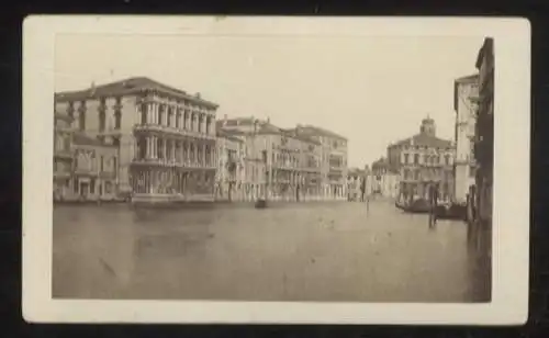 CdV Venedig, Canale Grande mit Dogenpalästen