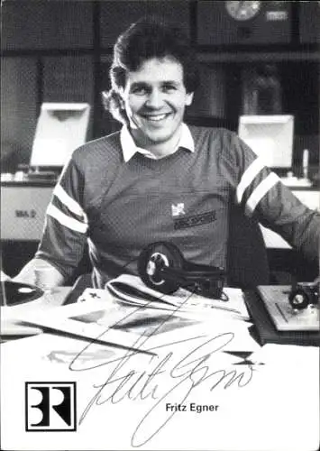 Ak Schauspieler Fritz Egner, Portrait, Autogramm