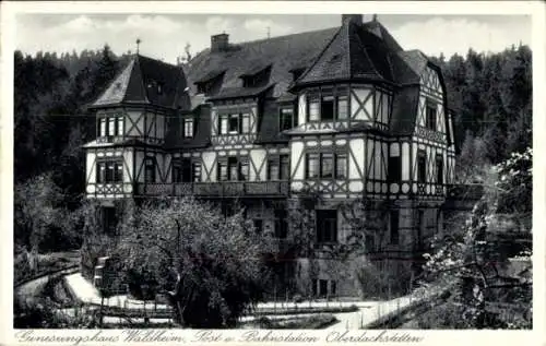 Ak Oberdachstetten Mittelfranken, Genesungshaus Waldheim