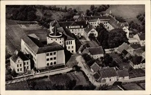 Ak Brakel in Westfalen, Institut Brede, Oberlyzeum, Handelsschule, Haushaltungsschule, Luftbild