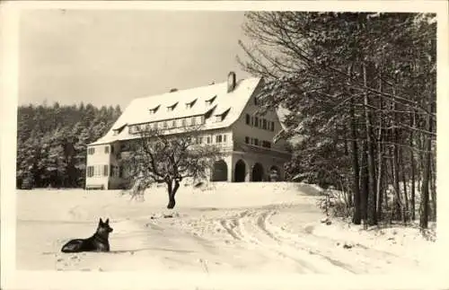 Ak Wüstenrot in Württemberg, Wesleyheim, Winter