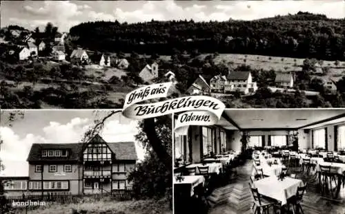 Ak Buchklingen Birkenau im Odenwald, Gasthaus Grüner Baum