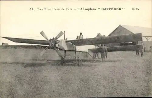 Ak Pioneers of the Air, Flugzeugkaferner
