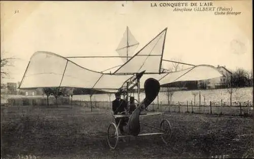Ak Conquette de l’Air, Flugzeug Gilbert