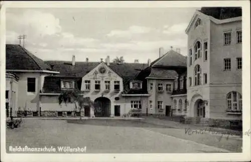 Ak Wöllershof Störnstein in der Oberpfalz Bayern, Reichsfinanzschule