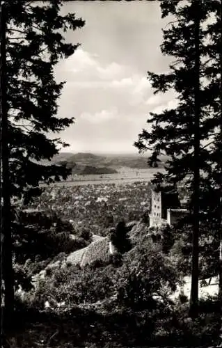 Ak Oberkirch im Renchtal Baden, Panorama, Schauenburg