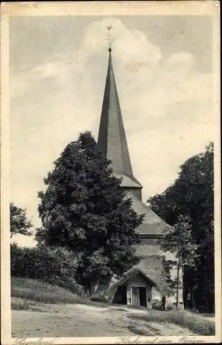 Ak Rödgen Obersdorf Wilnsdorf im Siegerland, Kirche auf dem Rödgen