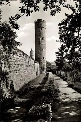 Ak Bad Neustadt an der Saale Unterfranken, Stadtmauer, Wachtürme