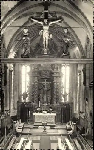 Foto Ak Blankenburg am Harz, St. Bartholomäi Kirche, Altarraum