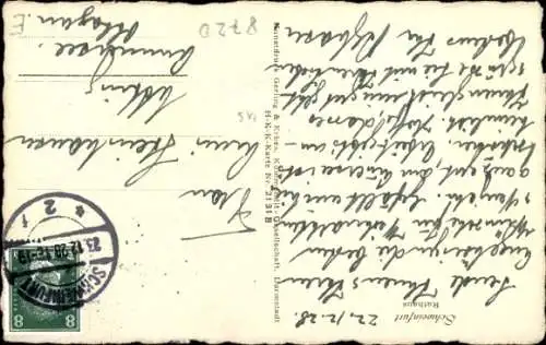 Künstler Ak Schweinfurt in Unterfranken Bayern, Rathaus